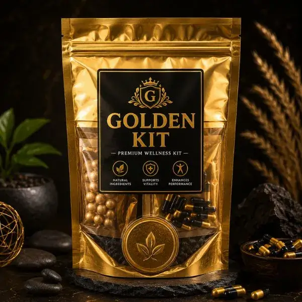 Golden Kit: Ayurvedic Wellness Capsules for Men